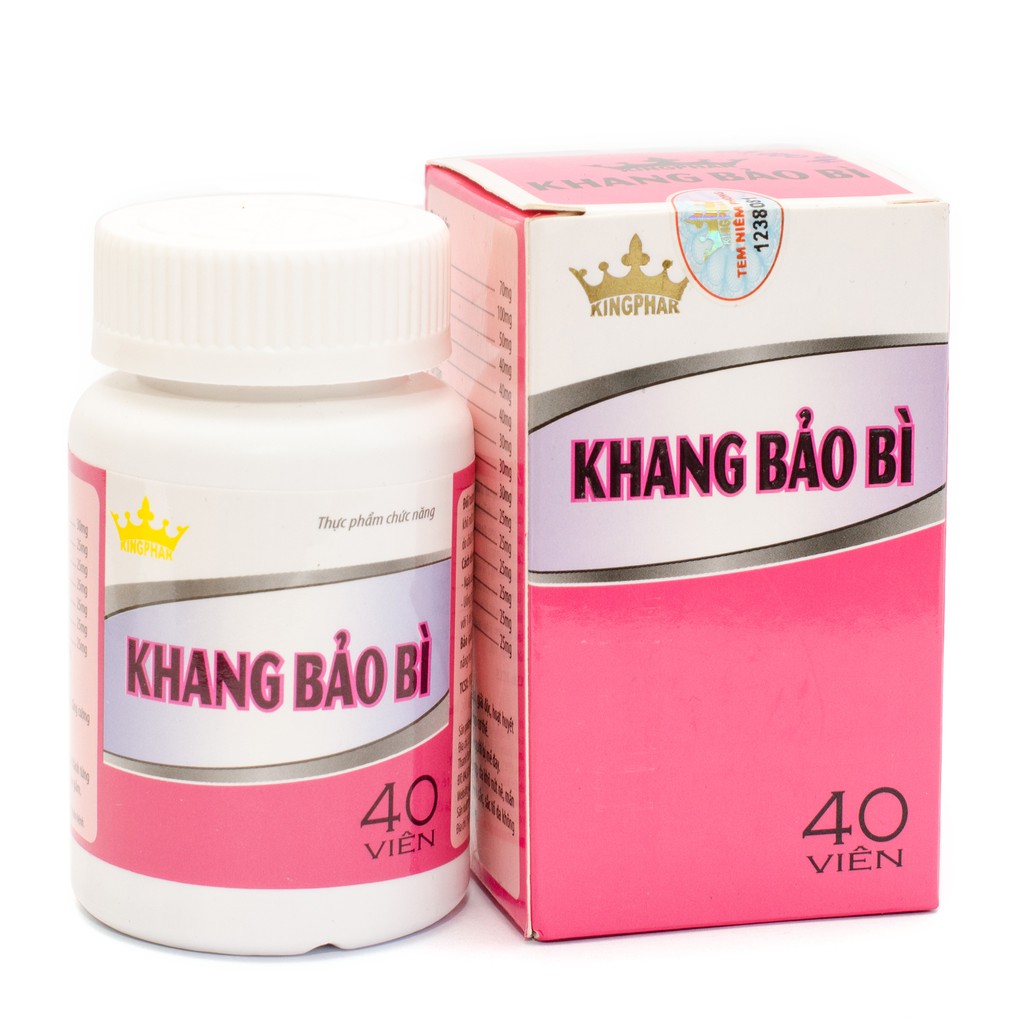 Khang Bảo Bì Kingphar 40 Viên - Viên Uống Hỗ Trợ Điều Trị Mề Đay - GIÁ TỐT