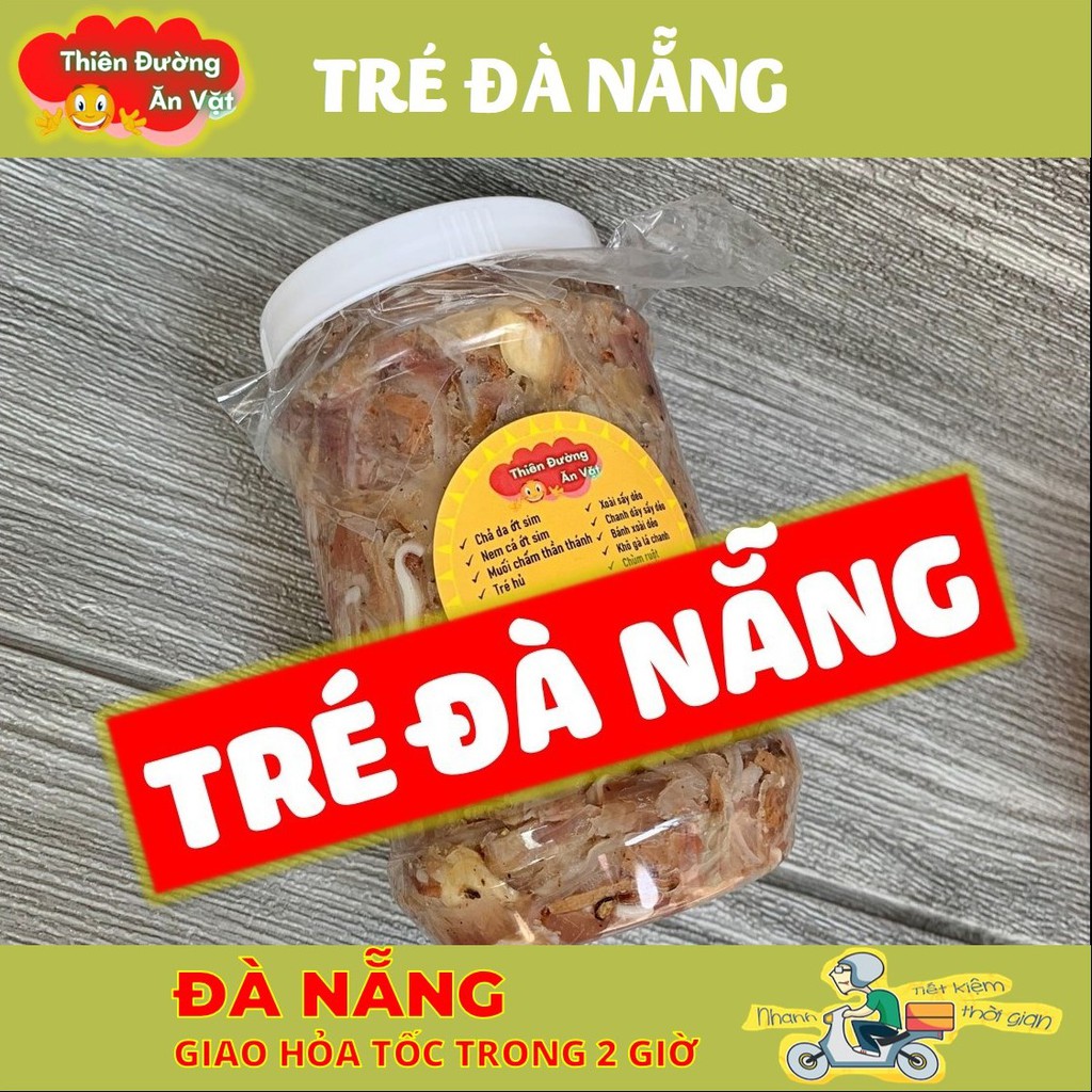 Tré Đà nẵng | Tré Trộn | Không Chất bảo quản | Không hàn the | Hủ 500G