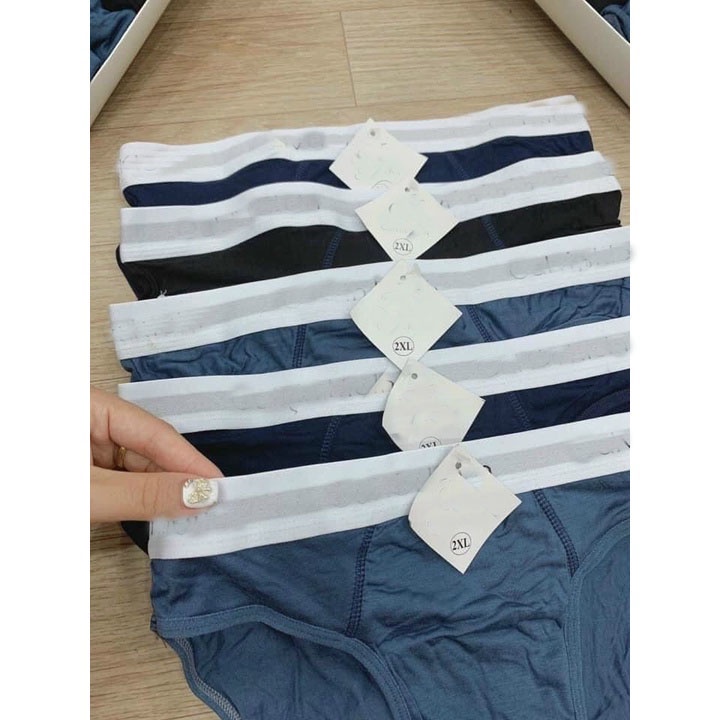 Set 5 quần sịp nam C..K fullbox cho nam giới sịp đùi sịp chéo - Moon Underwear