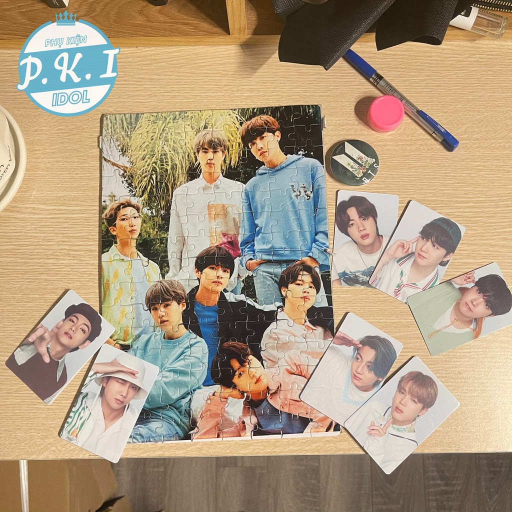 Siêu Rẻ - Bộ Tranh Ghép Hình BTS Cực Yêu - Puzzle BTS Theo Yêu Cầu