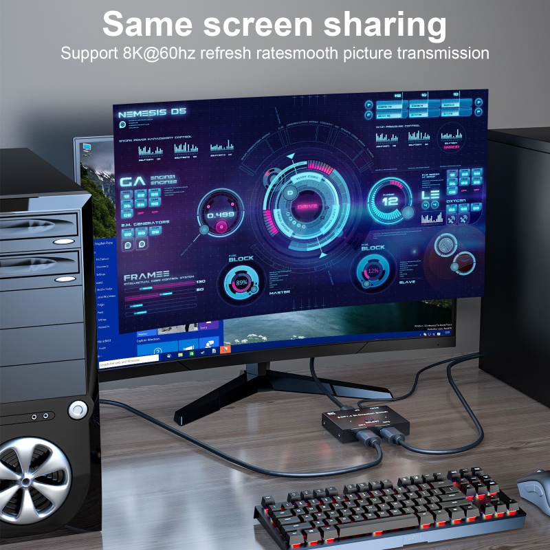 Công Tắc Chuyển Đổi 8K 2 Trong 1 Chuyên Dụng