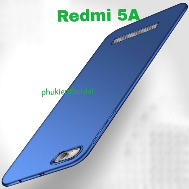 Xiaomi Redmi 5A ốp lưng nhựa nhung siêu mỏng cao cấp