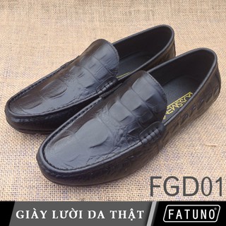 Giày lười da thật FATUNO