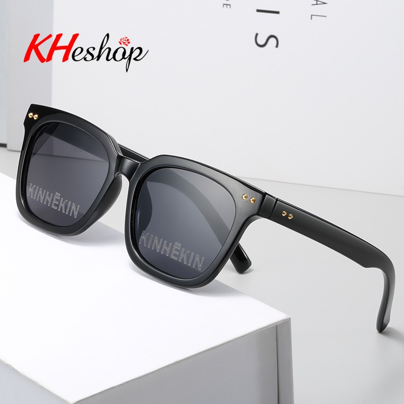 Kính KIMHEKIN thời trang, IN CHỮ hot trên TikTok có LOGO mã Y808