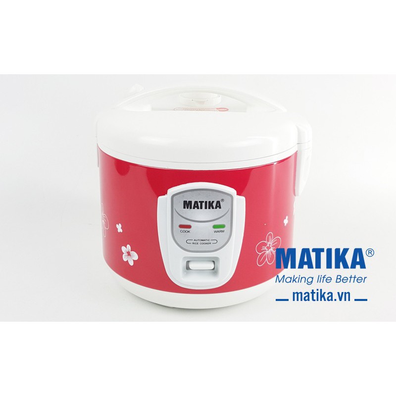 NỒI CƠM ĐIỆN NẮP GÀI MATIKA MTK- RC1212 1.5 LÍT
