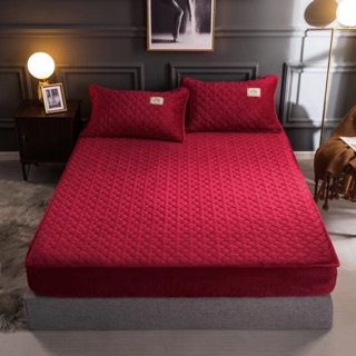 Thảm giường muji bọc đệm + 2 vỏ gối
