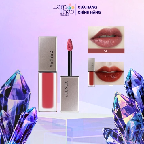 Son Kem Lỳ Zeesea Light Matte Liquid Lip Stain [ Nội Địa Trung ]
