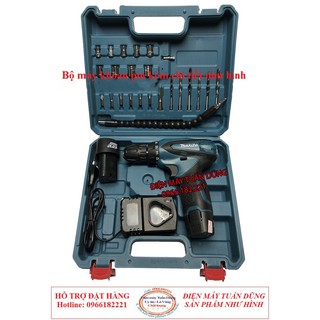 [Chính Hãng] MÁy bắt vít 12v kèm phụ kiện - 2 pin [Ưu Đãi Khủng]