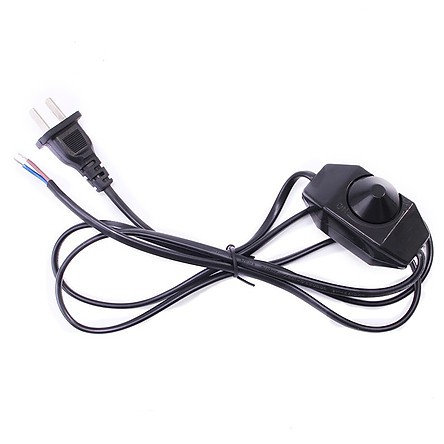 Dây đèn E27 có Dimmer và phích cắm dây 2 mét Mos Shop