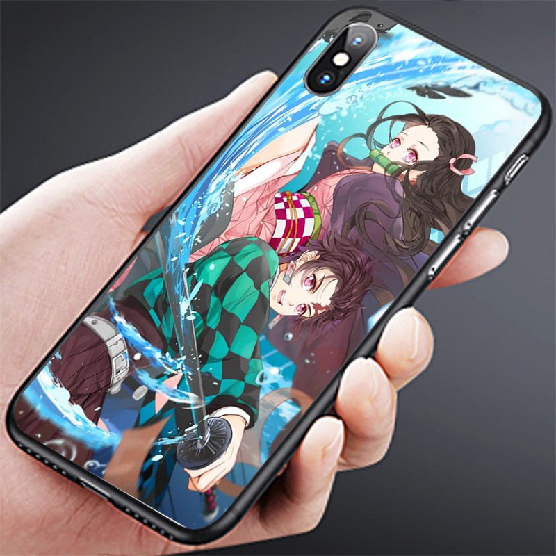 Meizu Meilan Mblu V8 X8 17 MX4 18 Pro 2 3 Max Printed Shell Black soft Phone case Kimetsu no Yaiba Demon Slayer