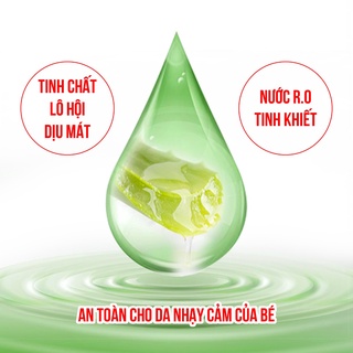 Khăn Ướt Em Bé Nuna không mùi 100 miếng/bao