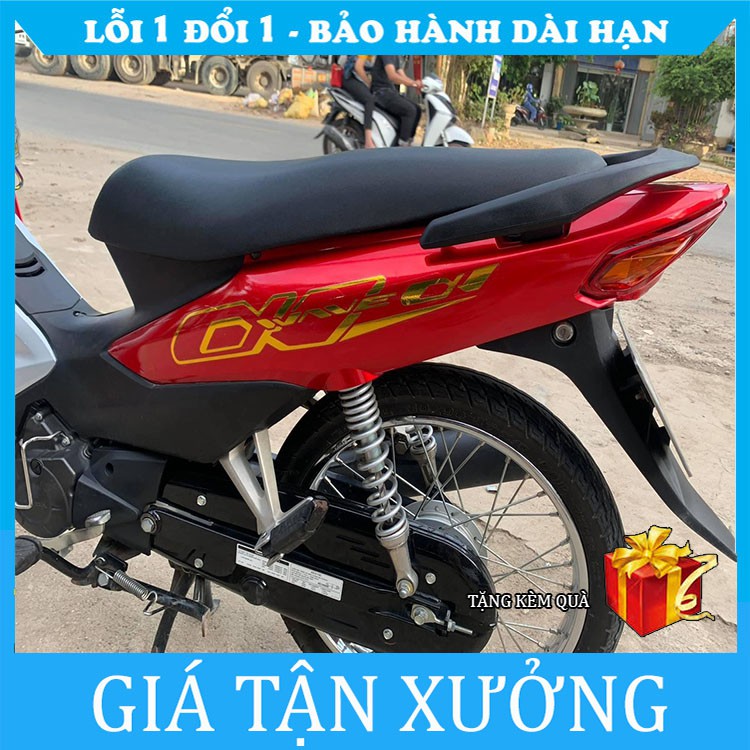 Tem xe máy Tem Crom Giả Zin Siêu Đẹp Dán Các Dòng Xe Wave 50 - 110