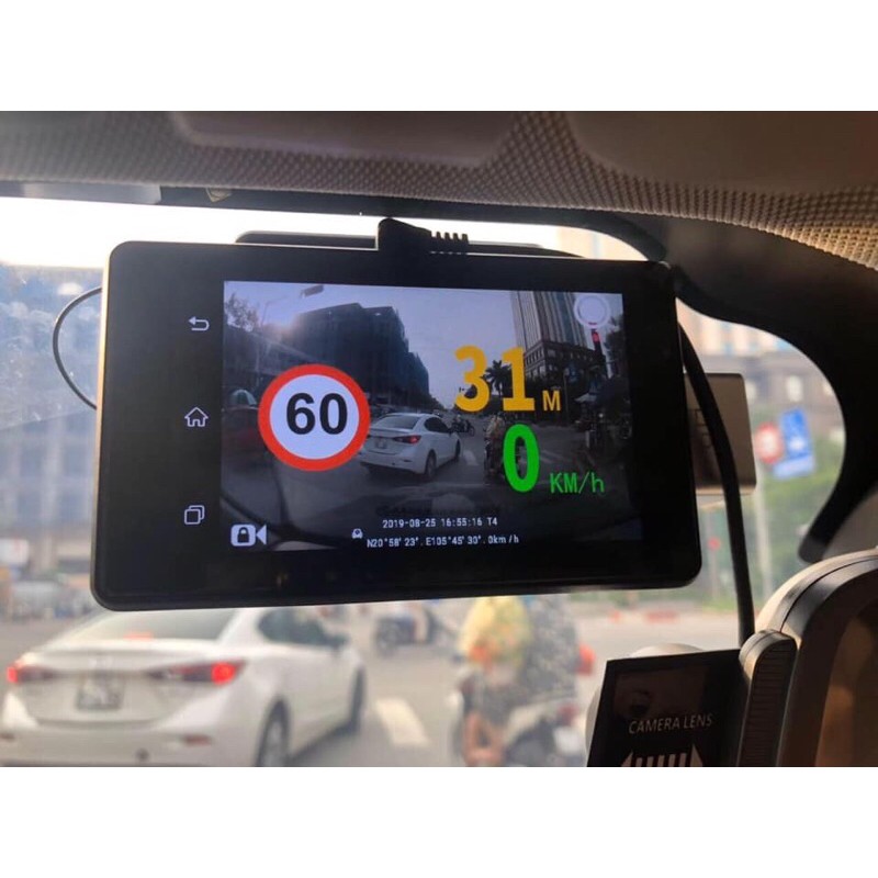 Camera hành trình dẫn đường, xem trực tiếp và định vị từ xa