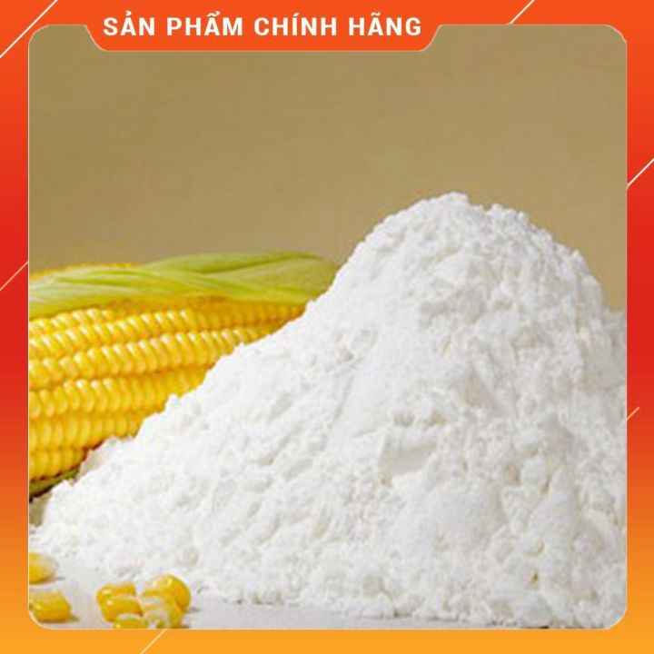 Tinh bột bắp nguyên chất  túi zíp 100gr, tạo độ sánh cho món chè, món súp