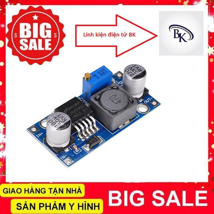 Module Hạ Áp Buck DC-DC LM2596 3A-linhkiendientubk