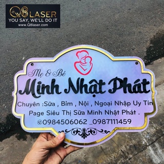 Bảng gỗ treo shop ( miễn phí ship)
