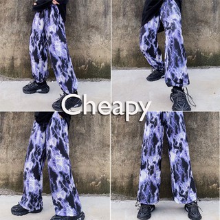 Quần jogger thun unisex tia sét cực ngầu - quần jogger nam nữ QQ43