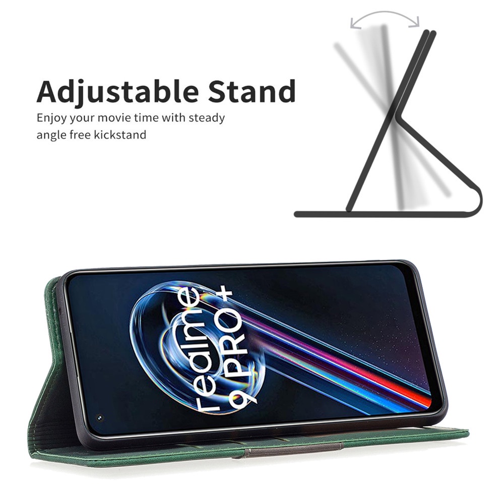 Bao Da Điện Thoại Nắp Lật Kèm Ngăn Đựng Thẻ Cho Realme C12 C25 C25s C30 C31 C35