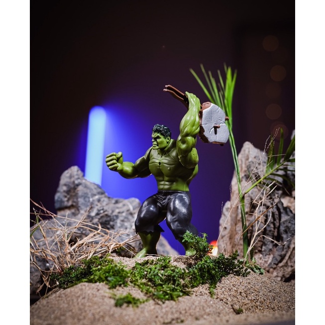 Đồ chơi mô hình siêu anh hùng Avenger Hulk Người Khổng lồ xanh.MHG02
