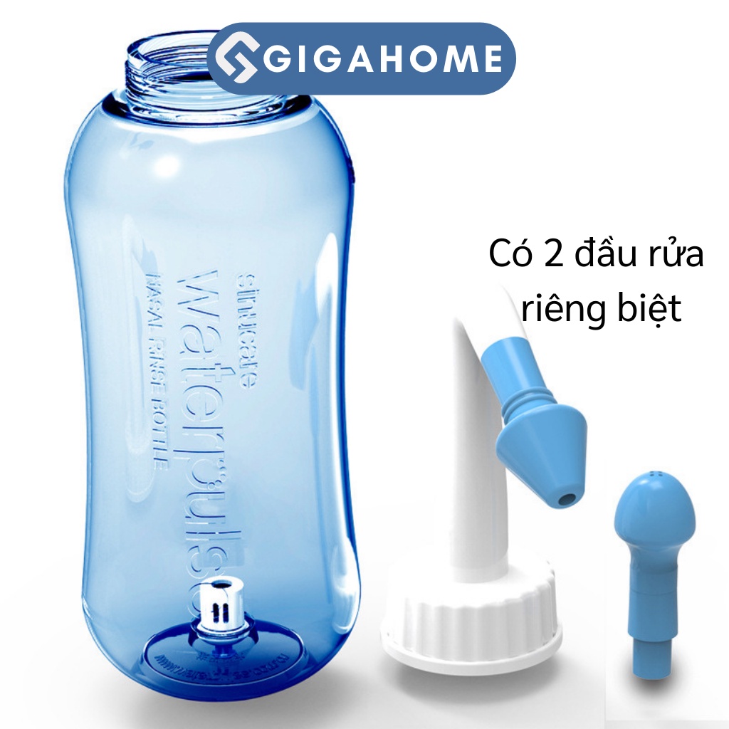 Bình Rửa Mũi GIGAHOME Giúp Làm Sạch Khoang Mũi Cho Người Lớn Và Trẻ Em 6332