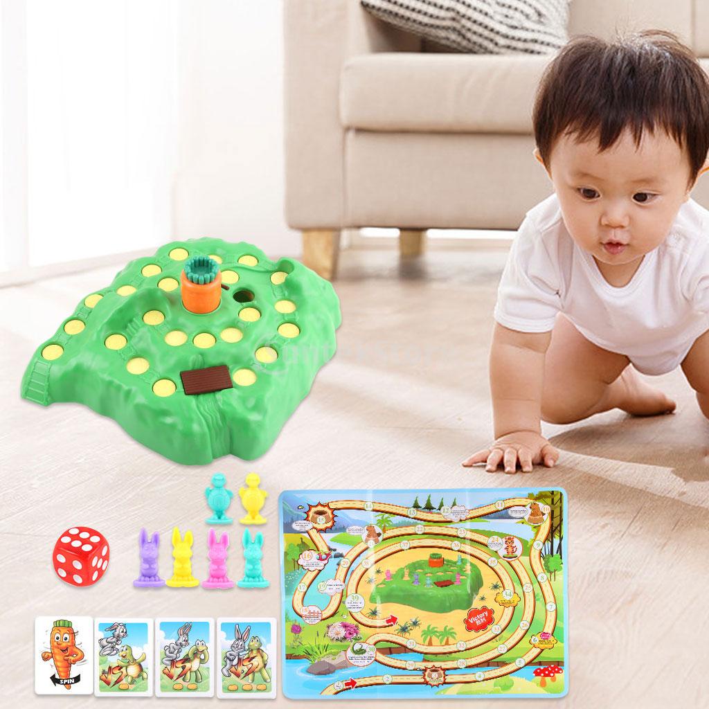Bộ Trò Chơi Thỏ Vui Nhộn Cho Bé