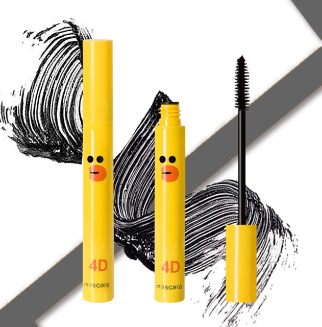 Mascara 4D 3 IN 1  vịt vàng và gấu nâu | BigBuy360 - bigbuy360.vn