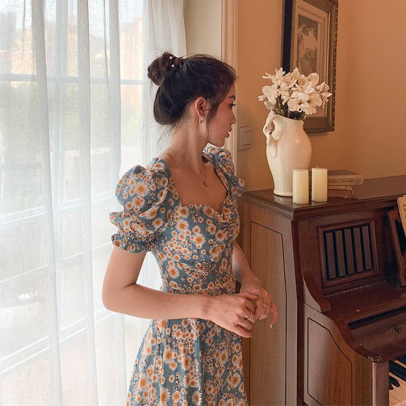 Đầm DàI Tay NgắN DáNg Ôm Đơn GiảN Cho Nữ đầm nữ JL-LYQ-11