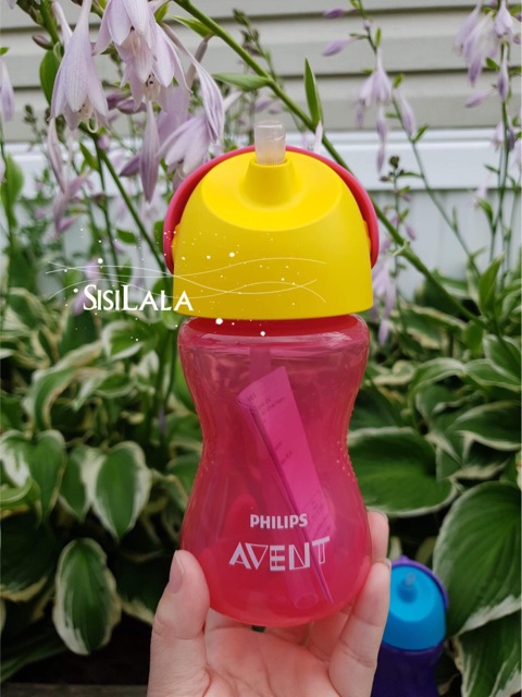 Bình tập uống nước có ống hút Philips Avent 200ml, 300ml