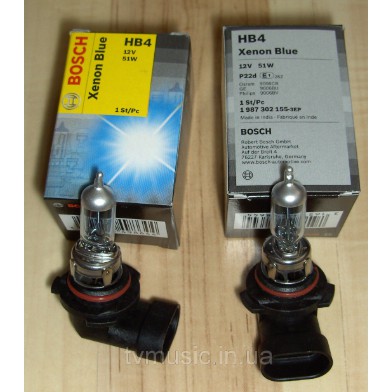 Bóng đèn Bosch xenon blue H1 + H3 + H4 + H7 + HB4(9006)