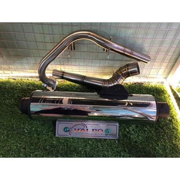 Pô CBR 38 RL hàng  1.1 Kèm cổ 2 khúc inox 304 xịn dành cho các dòng xe máy