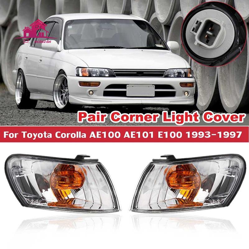 1 Cặp Đèn Xi Nhan Trước Cho Xe Hơi Toyota Corolla AE100 AE101 E100 1993 1994 1995 1996 1997