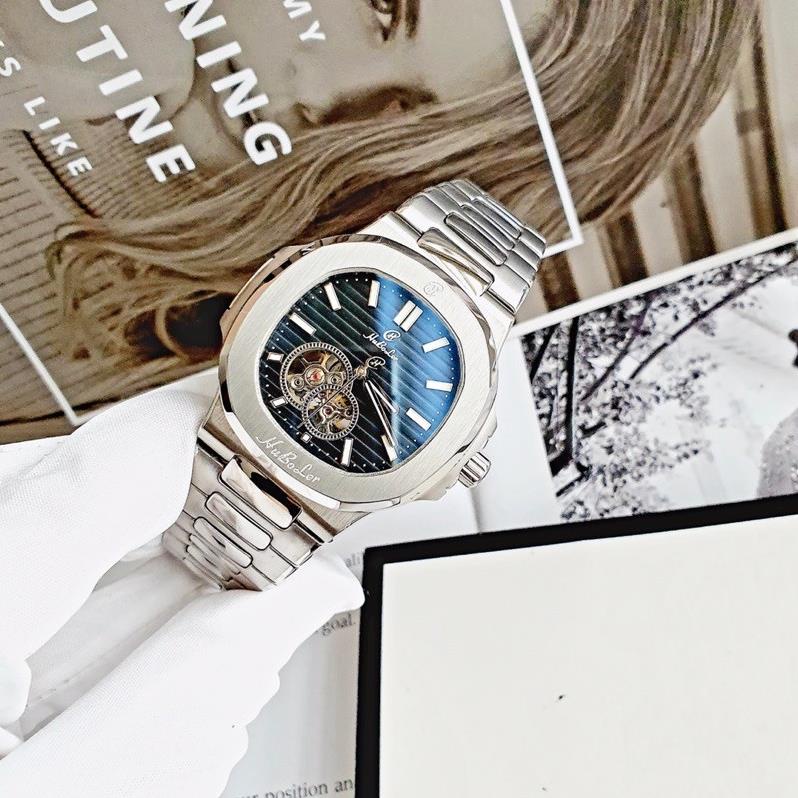 ĐỒNG HỒ NAM HUBOLER LỘ CƠ SIZE 40Mm