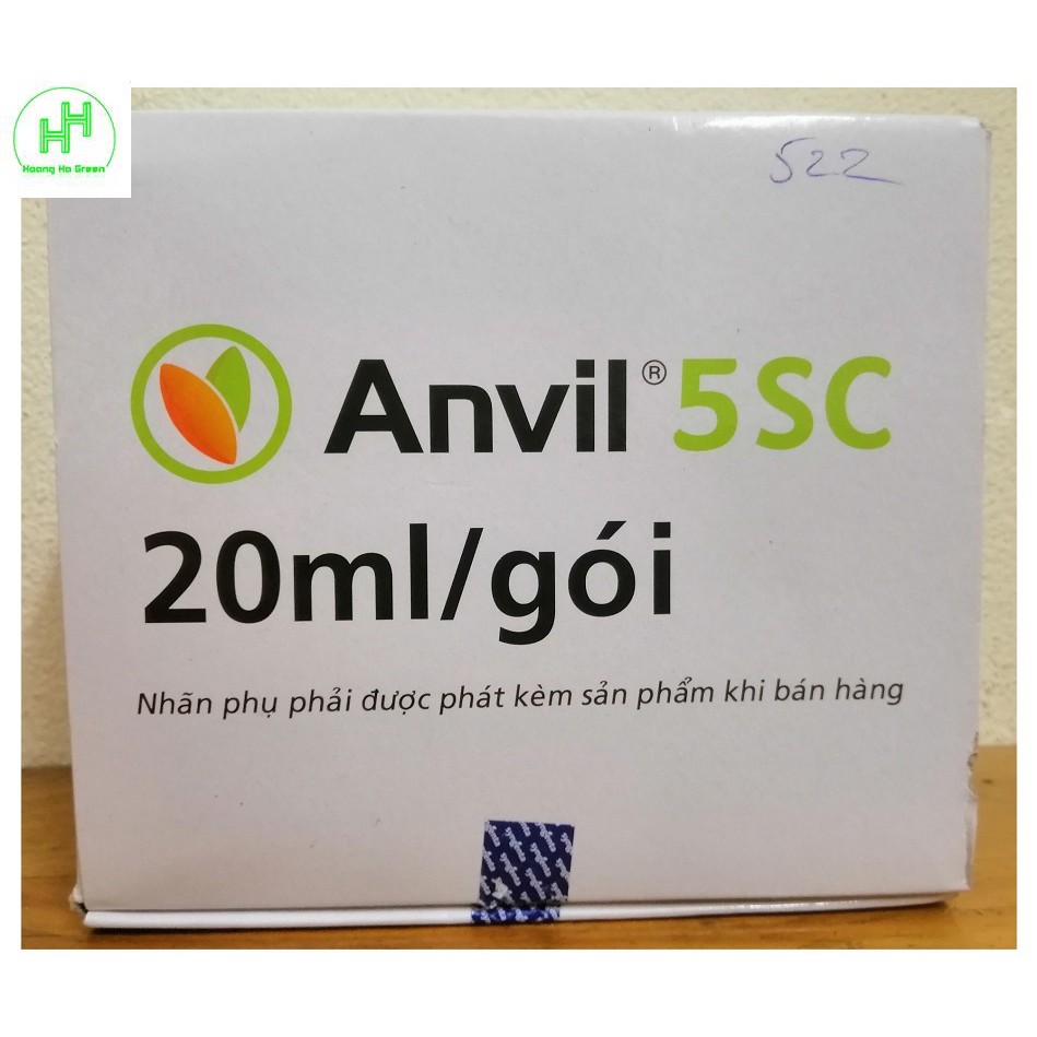 1 Gói x 20ml, Sản Phần Trừ Bệnh ANVIL 5SC, Phòng Trừ Được Nhiều Bệnh Hại, Trên Nhiều Loại Cây