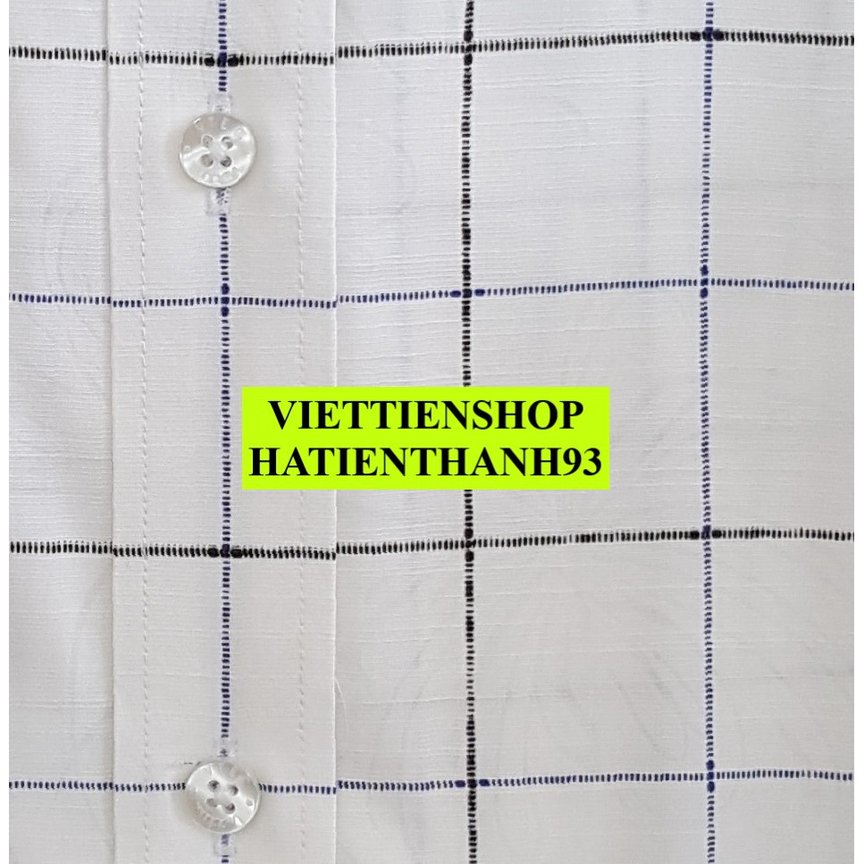 (1452 Sn) ÁO SƠ MI VIỆT TIẾN NGẮN TAY VẠT NGANG VẢI TRE CA RÔ | BigBuy360 - bigbuy360.vn