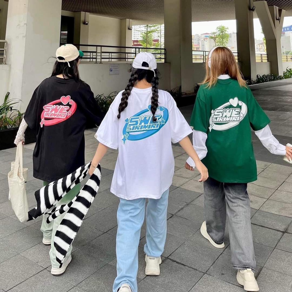 Áo thun tay lỡ ❤️ Áo phông Unisex SWE form rộng Freesize dành cho nam nữ Molly Fashion