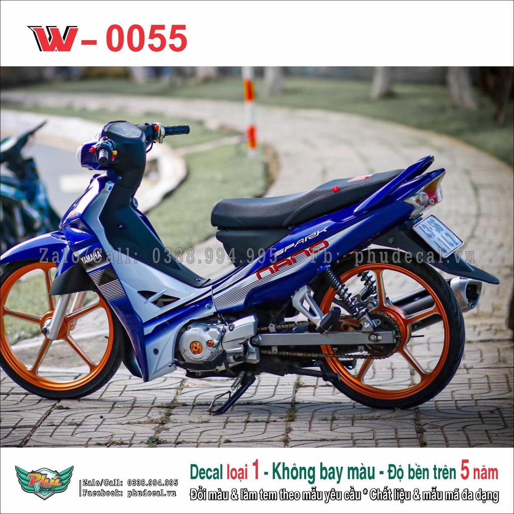 Tem Rời Dán Xe Sirius Xanh Nano (11)