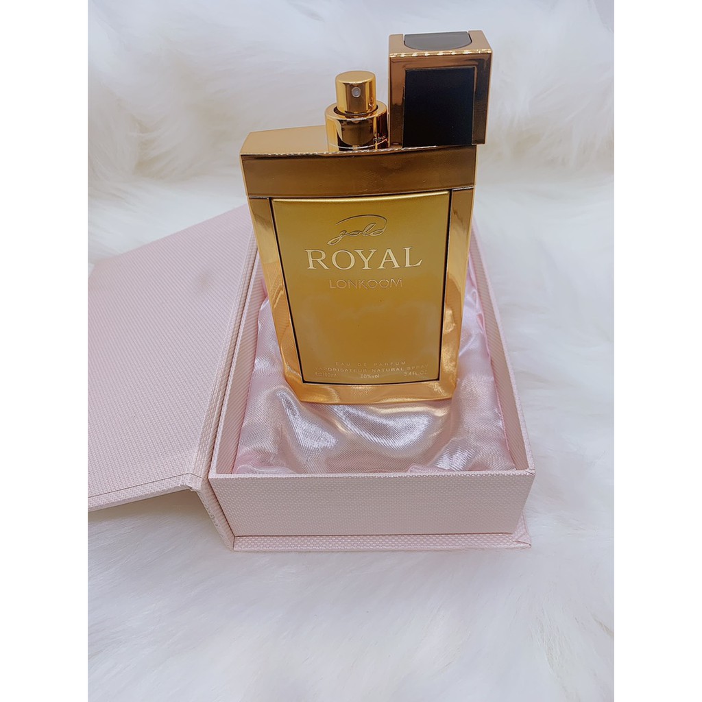 Nước Hoa Royal Vàng Lonkoom 100ml Lôi Cuốn