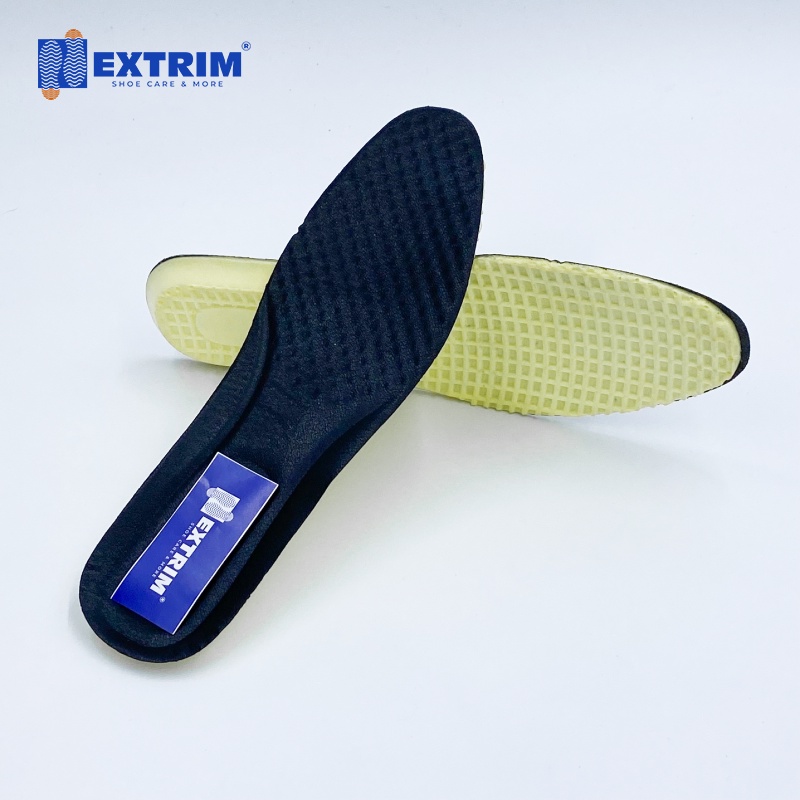 Miếng Lót Giày Da Nam Nữ EXTRIM Miếng Đệm Cực Êm, Khử Mùi Hiệu Quả, Thoáng Khí Bảo Vệ Bàn Chân Đủ Size