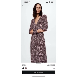 đầm wrap MNG xịn