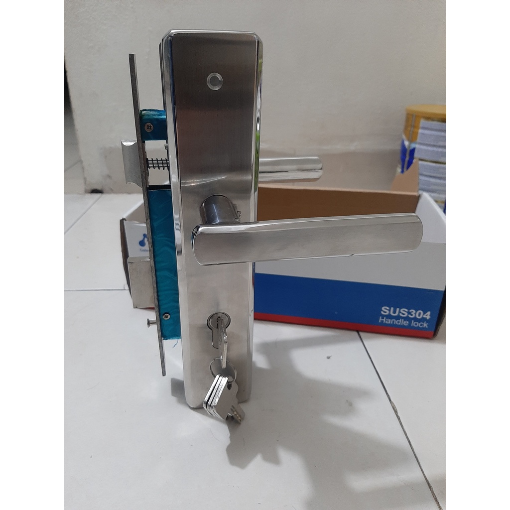 Khóa inox cửa đi, cửa chính hiệu Kospi LF59