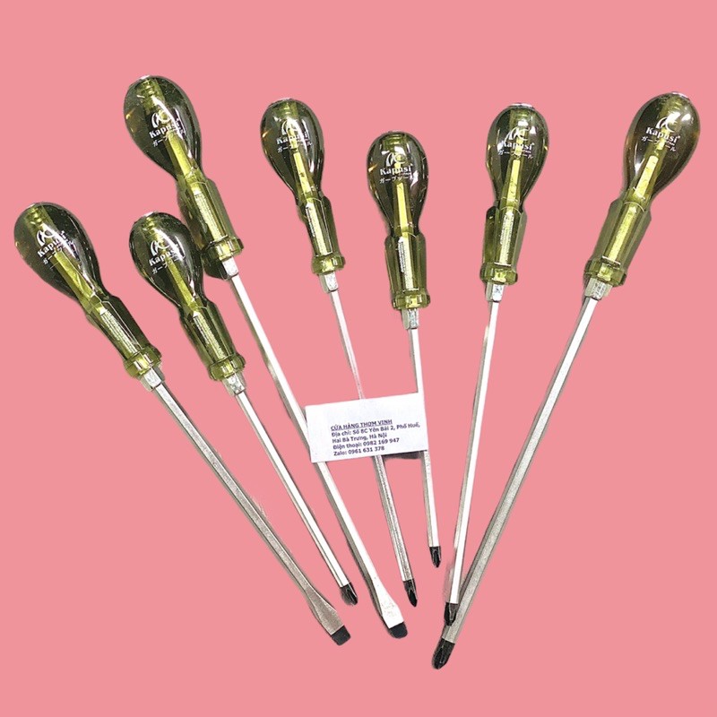 Tô vít đóng phi 6mm hoặc 8mm  các kích thước dài ngắn