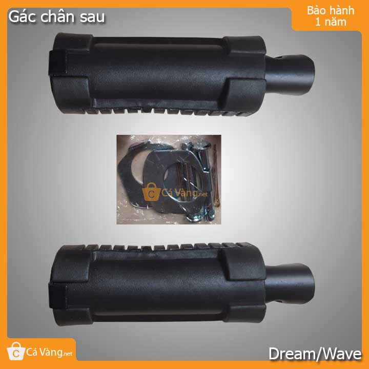 Cao su gác chân sau xe máy Dream II, Thái, Việt loại tốt giá rẻ