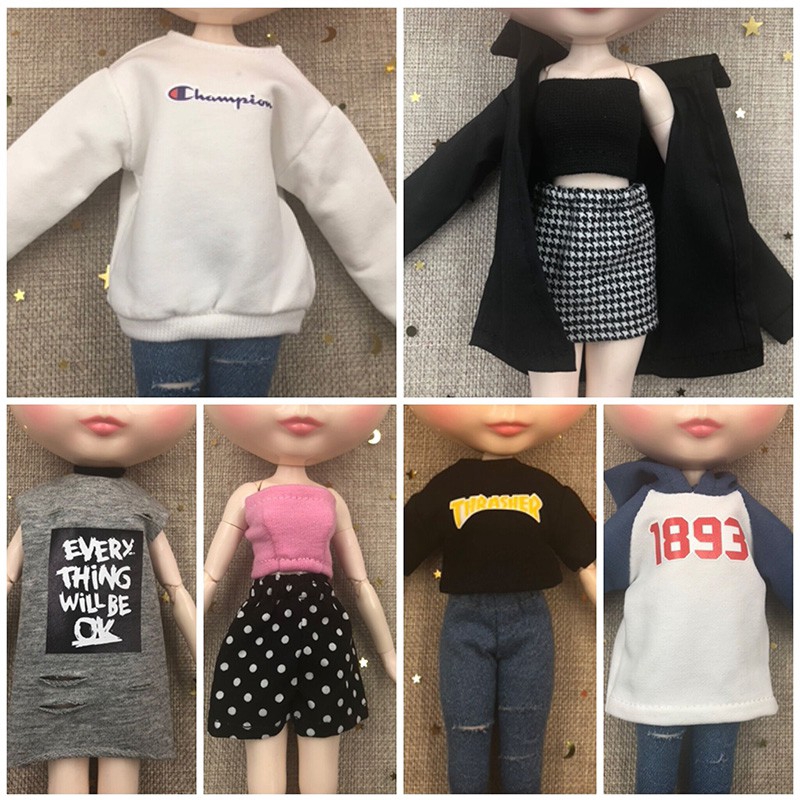 Thời Trang Búp Bê Bjd Váy, quần short cho búp bê【Only sell clothes】