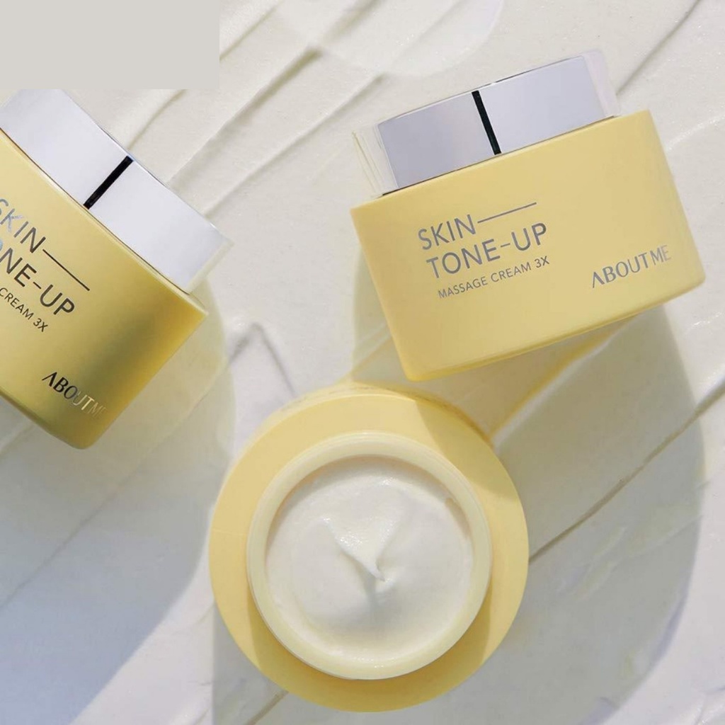 Kem Detox Massage Mặt ABOUT ME SKIN TONE UP 3X, Thải Độc Làm Sạch Sâu, Tẩy Da Chết 150ml