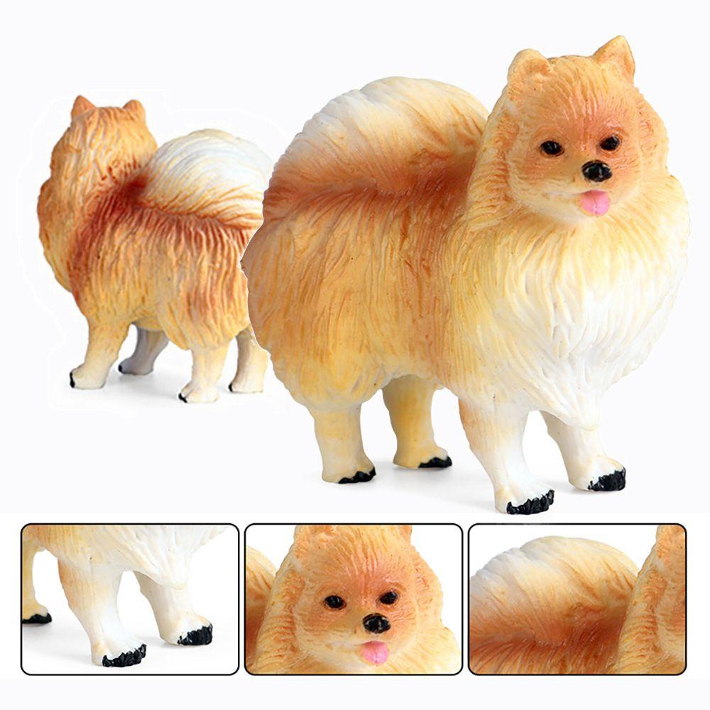 Mô Hình Chó Pomeranian Sống Động Như Thật