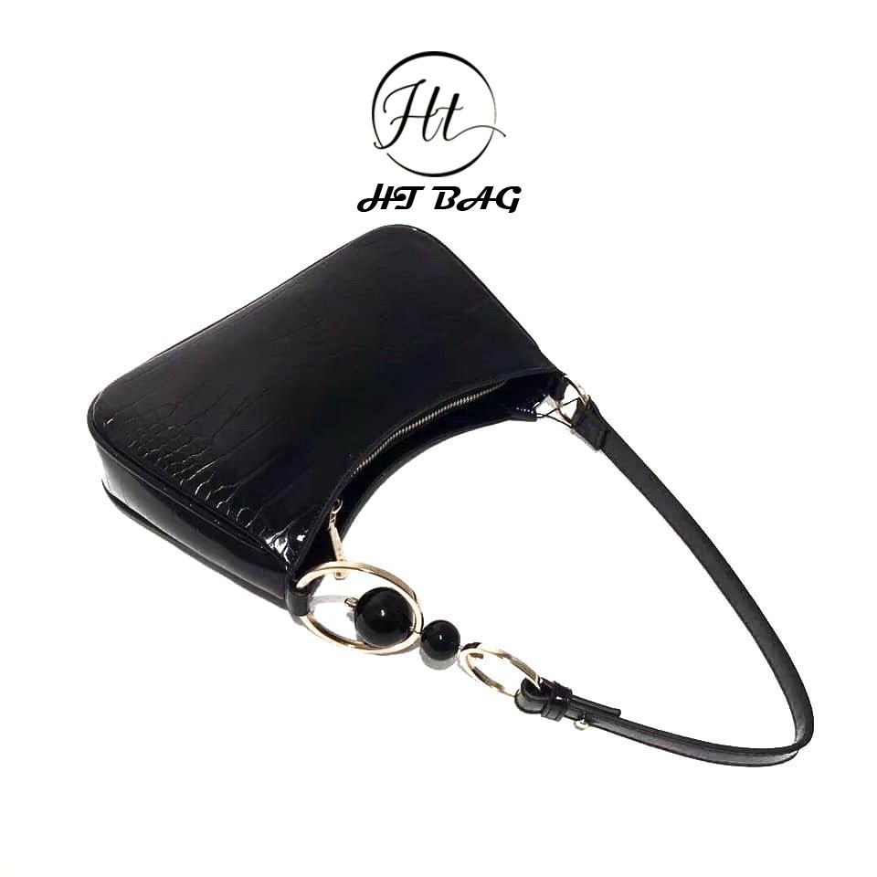 [Mã FAMAYWA2 giảm 10K đơn 50K] Túi kẹp nách nữ da mềm giá rẻ,túi nữ thời trang trẻ HT Bag - HT01