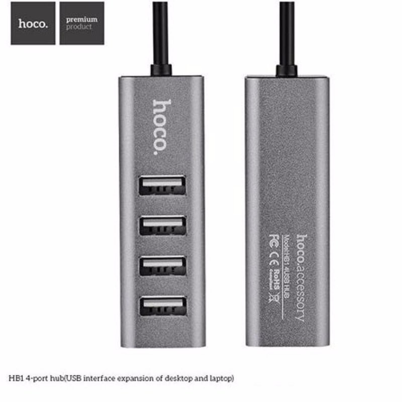 BỘ CHIA CỔNG USB HOCO HB1 4 PORTS HUB