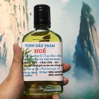 Tinh dầu tràm Huế 1 chai 100 ml bôi cho bé cực tốt