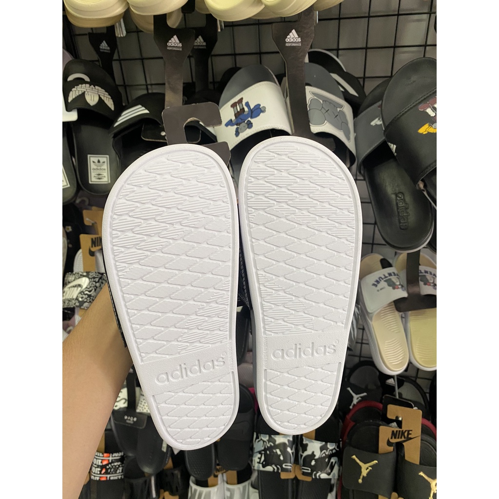 Dép nam adidas plus mono xám