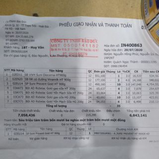 Sữa bột Sure Prevent Vinamilk 900g.